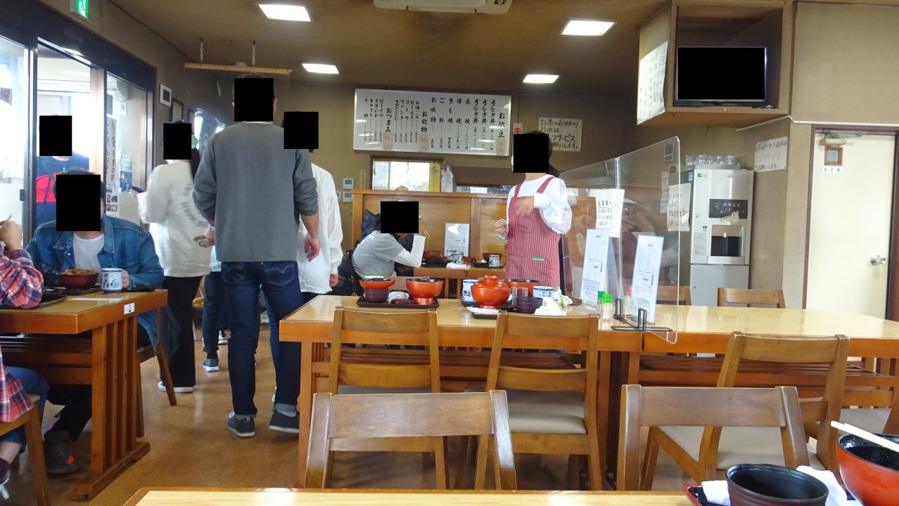 うなふじ　店内の様子2