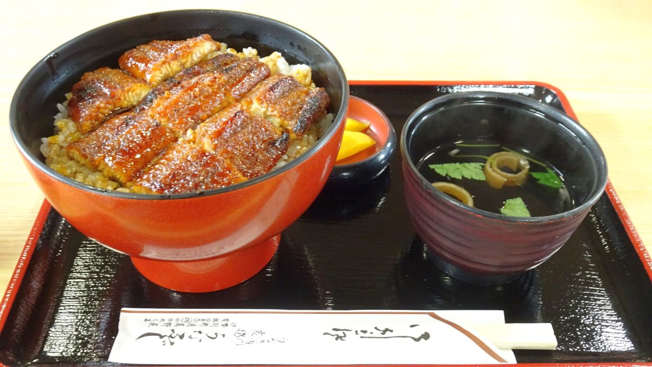 うなふじ　うなぎ丼(特)