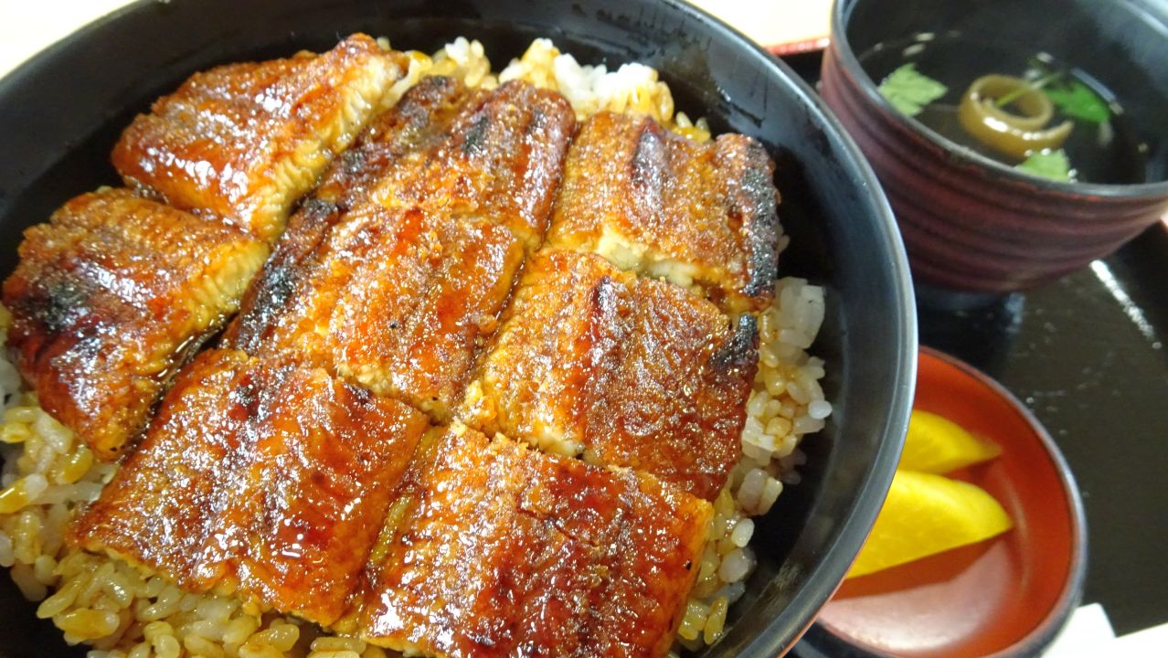 うなふじ　うなぎ丼(特)アップ